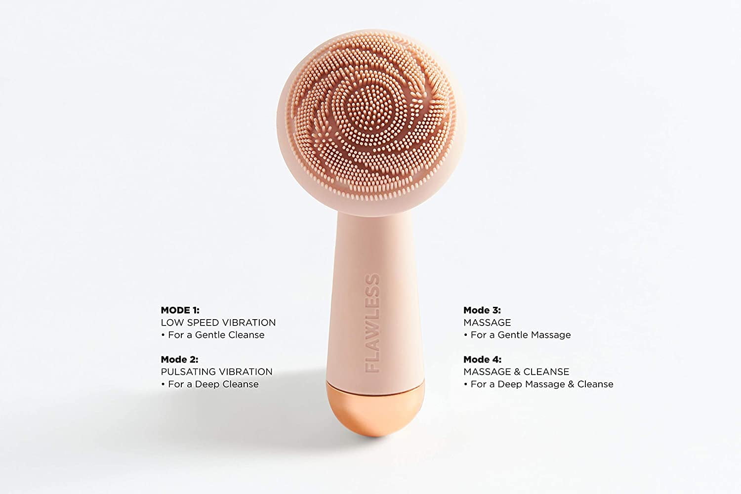 Flawless Cleanse Silicone Face Scrubber and Cleanser, 1 Count