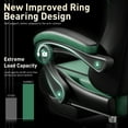 thumbnail image 4 of HLDIRECT Gaming Chair with Pocket Spring Cushion, Video Game Chair, Gaming Computer Chair for Adults with Headrest and Lumbar Support, Black & Green, 4 of 7
