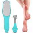 thumbnail image 4 of Foot File, Foot Rasp, 2 In 1 Foot Care Tool Professional For Dead Skin Remove Hard Skin Feet Exfoliation Green, 4 of 8