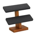 thumbnail image 2 of Soporte de madera para pulseras y brazaletes Strade Fareast Limited estante de joyas 2 niveles gris, 2 of 8