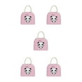 thumbnail image 2 of kurtrusly Compact For Home And Office With Large Capacity Large Capacity Design Polyester Lunch Bags For Women light pink 1 5Set, 2 of 6