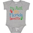 thumbnail image 3 of Inktastic My Aunt in Florida Loves Me Boys or Girls Baby Bodysuit, 3 of 5