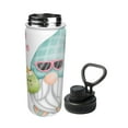 thumbnail image 2 of Daiia Summer Gnome,Cute Gnome Printed 18 OZ Sports Insulated Kettle Drinking Cup Water Bottle Stainless Steel Kettle Portable Cup For Gym, 2 of 7