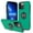 Green, variant on Ring Holder/Stand Dual layer Hybrid Case for iPhone 15/15 Plus/15 Pro/15 Pro Max