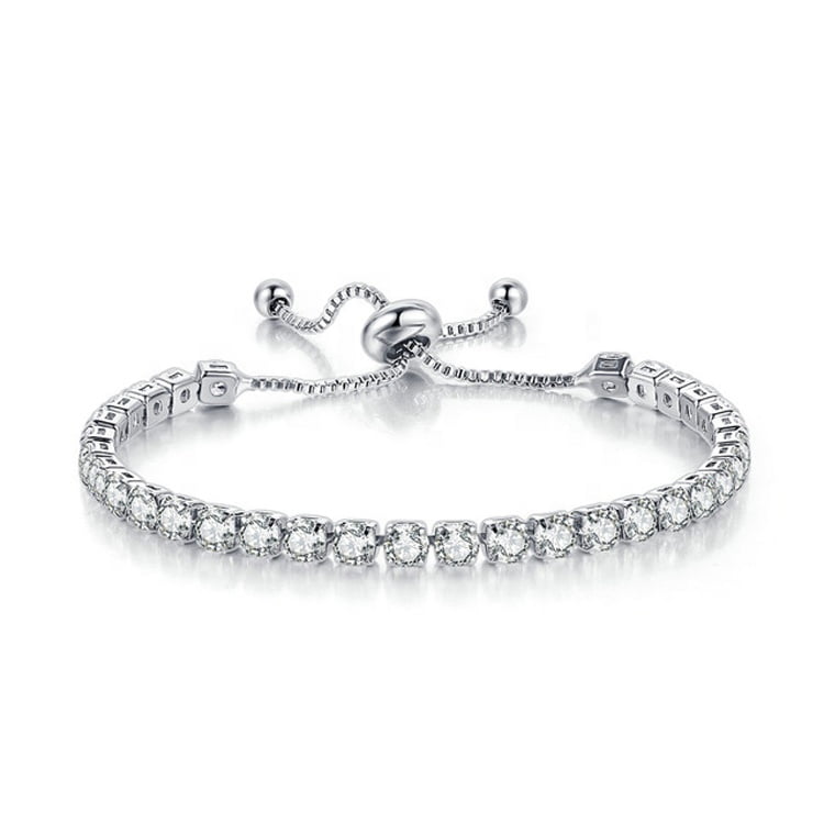Glitzs Jewels Sterling Silver Polished & Satin X And Heart Bracelet 