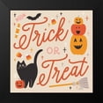 thumbnail image 2 of Marshall, Laura 12x12 Black Modern Framed Museum Art Print Titled - Trick or Treat II, 2 of 5