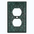 thumbnail image 2 of Metal Light Switch Plate Outlet Cover (French Victorian Frame - Single Duplex), 2 of 2