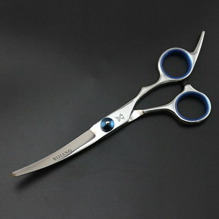 Pet Hair Grooming Kit Cutting Scissors Comb Tool Curved Shears Stainless Steel Pet Beauty (Best Lighting For Cutting Hair)