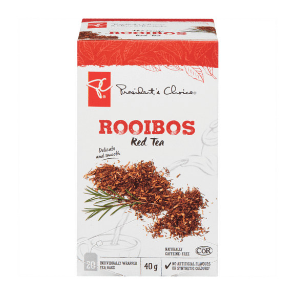 President's Choice Rooibos Red Tea, 20ct, 40g/1.4 oz