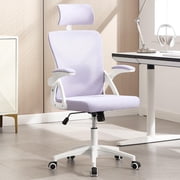 Nexthro Office Chair,Ergonomic Desk Chair with Adjustable Lumbar Support,400 Lbs Mesh Computer Chair High Back with Headrest for Home Office (Lavender)