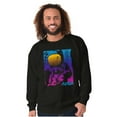 thumbnail image 5 of Vaporwave NASA Space Astronaut Sweatshirt for Men or Women Brisco Brands S, 5 of 6