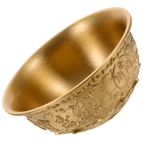 1pc Decor Treasure Bowl Office Treasure Bowl Wealth Bowl Decor