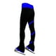thumbnail image 3 of Pantalones de vellón de patinaje de cintura alta, mallas térmicas para niños y niñas Azul 140cm, 3 of 9