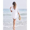 thumbnail image 5 of Robe de Plage pour Femmes, Couverture de Maillot de Bain, Tunique de Plage Bikini, 5 of 5
