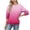 Watermelon Red, variant on qucoqpe Women's Casual Gradient Crew Neck Sweatshirt Loose Soft Long Sleeve Pullover Tops