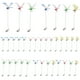 thumbnail image 3 of Clip Libélula Simulación Jardín Disuasoria Insectos (multicolor 4 Unidades), 3 of 6