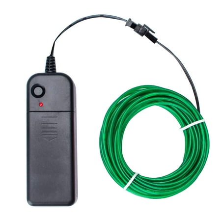 

LIWEN EL Wire Luminous Car Decoration 1m Halloween Party LED Glow Cable DIY Costumes for Christmas