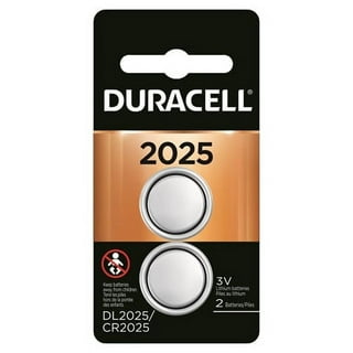 Pile Bouton Lithium Duracell Spéciale 2025 3 V, Pack de 2 (DL2025/CR2025),  Conçue pour une