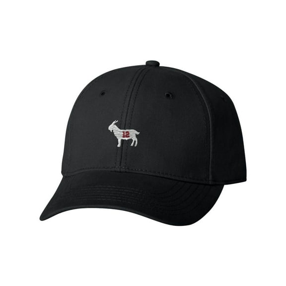 Adult Goat #12 Embroidered Dad Hat Structured Cap