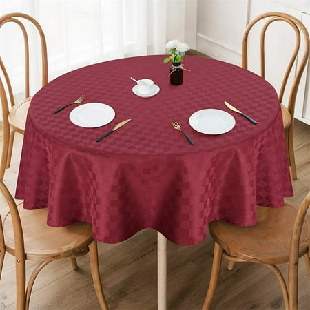 

Plaid Tablecloth Waterproof Stain Resistant Table Cover Party Decor Table Cloth