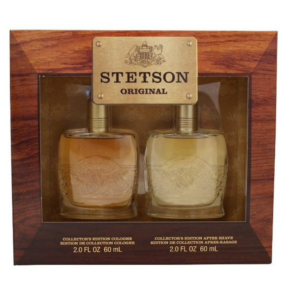 Stetson Original 2pc Set Decanter Set 2oz Cologne Perfume + 2oz Aftershave