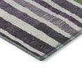thumbnail image 3 of Addison Rugs Mayfield Premium Machine Washable Transitional Stripes Purple Rectangle Rug, 10' x 14', 3 of 7