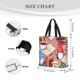 thumbnail image 3 of Fotbe Gnomes Books Tea Cups Bolsa Tote con Estampado para Mujer, Bolsos con Cremallera, Bolsa de Hombro Casual de Gran Capacidad con Bolsillos Internos, 3 of 7