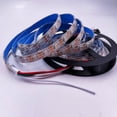 thumbnail image 2 of WS2812B LED Light Bar Can Be Individually Addressable Programmable 16.4FT 60Pixels/ m300Pixels Flexible White PCB Full Color IP65 DIY Project DC5V, 2 of 7