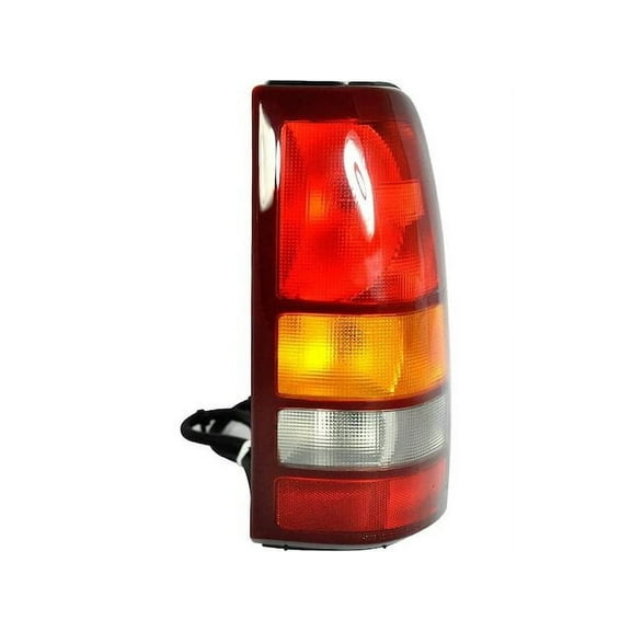 Right Passenger Side Tail Light Assembly - Compatible with 1999 - 2002 Chevy Silverado 1500 Fleetside 2000 2001