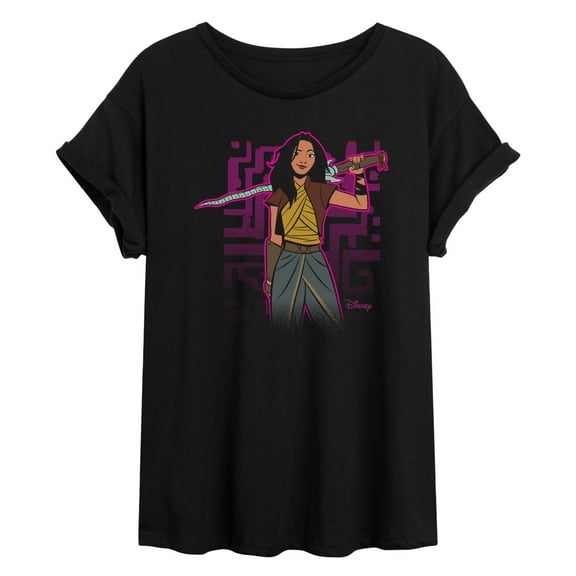 Raya and the Last Dragon - Raya Graphic Square - Women's Oversized T-Shirt