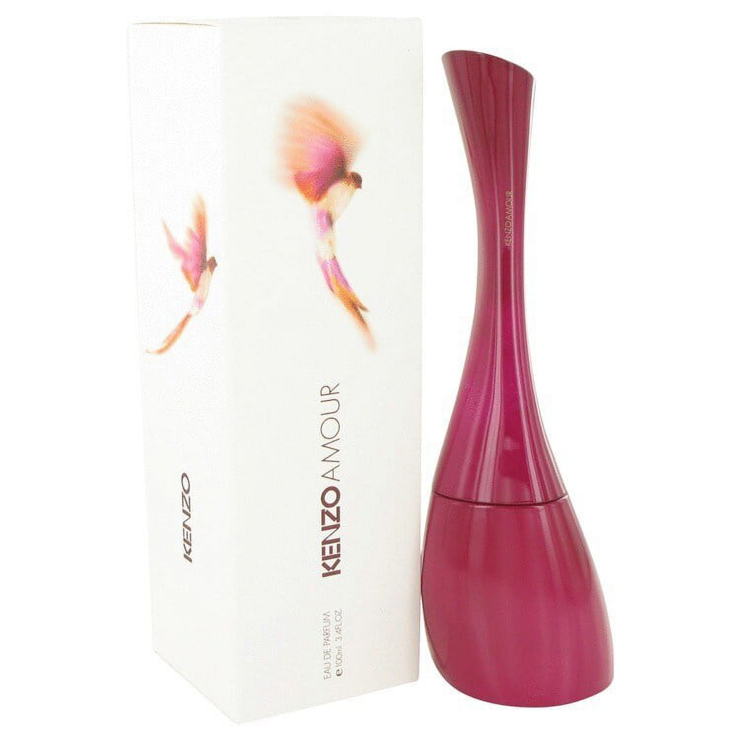 KENZO Amour Eau de Parfum Spray for Women, 3.4 Oz, with Frangipani
