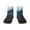 1 Black, variant on Underwater Dolphin Pattern Quarter Crew Socks,Toe Seamed Ankle Socks,Cotton Cushioned Breathable Athletic Crew Sports Socks