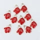 thumbnail image 3 of 10 piezas de hermosos dijes para hacer pulseras, bisutería, pendientes, accesorios de joyería, colgantes de esmalte navideños., 3 of 7