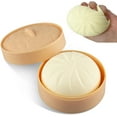 thumbnail image 1 of Dumpling Squishy Stress Ball Fidget Toy Dough Ball Squishy Bun Squeeze Ball Alivio de la ansiedad Adulto Squishy Toy Bun en Steamer Squishy Dumpling Fidget Juguete sensorial Anti Estrés ADHD ADD, 1 of 5