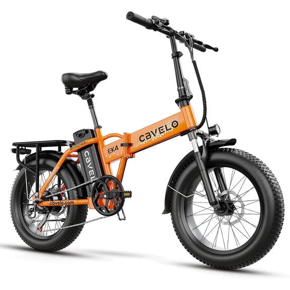 750W Powerful Motor Fat Tire Folding Electric Bike for Adults, 20" E-Bike with 48V 20.8Ah Swappable Battery, 80  Mile Range for Commuting