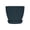 Army Green, variant on Thickened Plastic Plant Pot with Drainage Tray, Breathable Flower Pot for Succulents & Indoor Outdoor Plants 11×11×9.8cm(Blue)