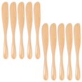 thumbnail image 1 of 10 Uds. Esparcidores de madera, vajilla para mantequilla, cuchillos para queso, sándwiches, desayuno, mermelada casera, tarro de gelatina, Pesto, Color natural, 1 of 5