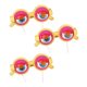 thumbnail image 1 of Gafas de juguete con forma de ojos locos, gafas con guiño y cuerda para parpadear, accesorio divertido y novedoso para fiestas infantiles, presentaciones en el escenario., 1 of 8