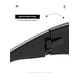 thumbnail image 3 of Gafas de sol Moon Fashion (gafas grises con marco negro), tecnología futurista, gafas de sol deportivas, gafas de ciclismo de tendencia, 3 of 5