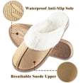 thumbnail image 2 of Somdot Womens Comfy House Slippers Memory Foam Scuff Home Slippers Indoor Outdoor, 2 of 7