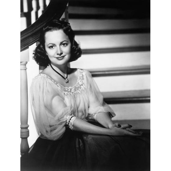 Olivia de Havilland, Tirage Photo du Début des Années 1940 (16 x 20)