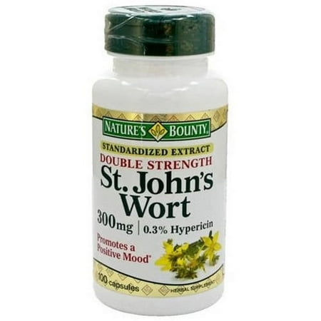 Nature's Bounty St John's Wort 300mg, 100 CT (Pack of 3)