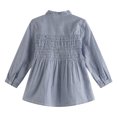 thumbnail image 2 of Richie House Girls' Long Sleeve Dress with Pleats and Bow RH1755, 2 of 2