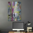 thumbnail image 5 of Luxe Metal Art 'Colorful Denial' by David Drioton, Metal Wall Art, 24"x36", 5 of 7