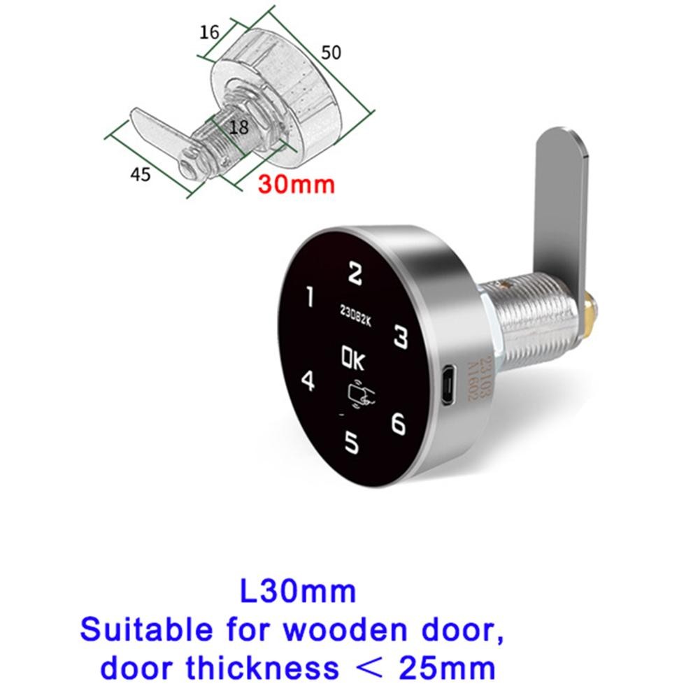 Bathroom Locker Electronic Lock Cabinet Cabinet Door ID Induction Lock