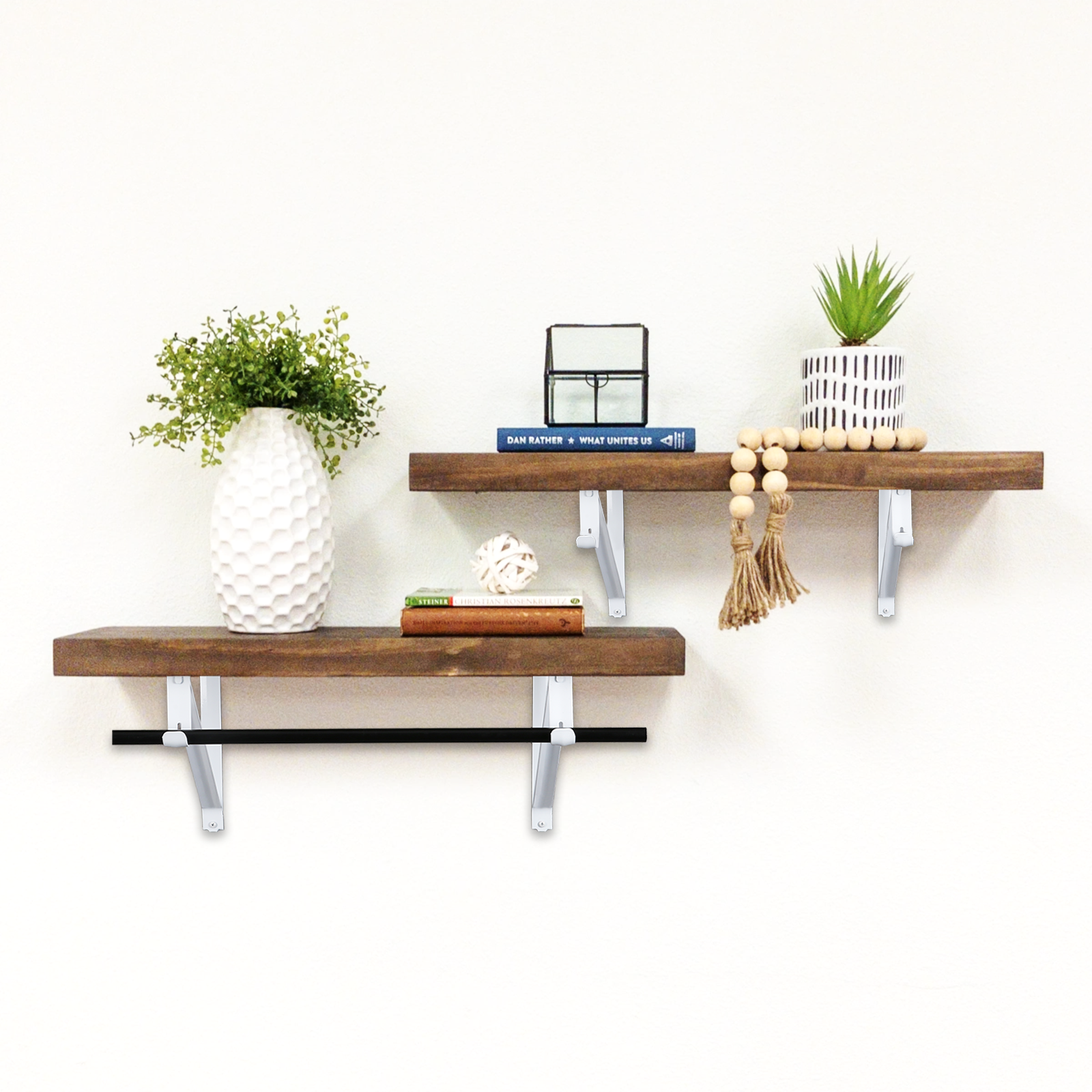 WellMade 11" x 9.5" Heavy-Duty Closet Shelf & Rod Brackets photo 3