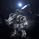 thumbnail image 3 of MOC MK17-Robot Knight Mech, modelo de bloques de construcción, figuras de acción, ladrillos, deformación, espada, montar, juguete, regalos para niños, 3 of 4