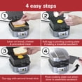thumbnail image 5 of Hamilton Beach Sandwich Stacker, Hot Sandwich Maker, Compact Storage, 5 of 10