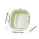 thumbnail image 3 of Collapsible Wash Basin | Portable Folding Dish Pan for Kitchen Sink Camping Laundry | Premium Soft Durable Plastic | Anti-Slip Bottom | 10x10x3.94in | Easy to Clean | 1 Piece | Pink Gray Green, 3 of 6