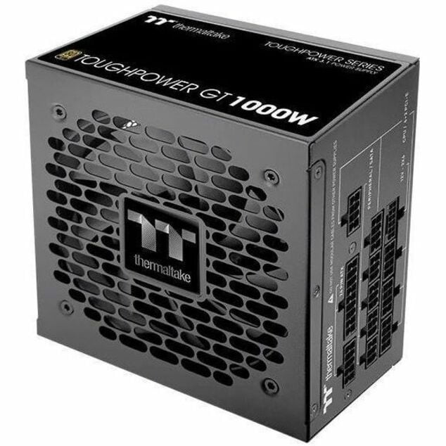 Thermaltake TOUGHPOWER GT 1000W - Black - Internal - 120 V AC, 230 V AC Input - 3.3 V DC, 5 V DC, 12 V DC, -12 V DC, 5 V SB Output - 1000 W - Active PFC - 1 +12V Rails - PCI Express Connector 5.1 -...